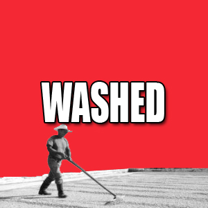 Washed