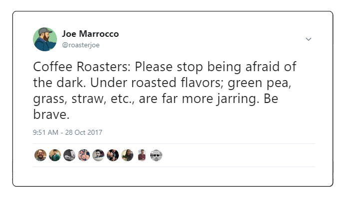 Joe Marrocco Tweet